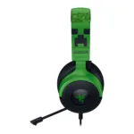 Razer Gaming Headset   Kraken V4 X   Wired   Over-Ear   Microphone   Minecraft Edition
