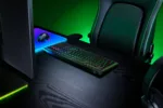Razer   BlackWidow V4 Low-profile HyperSpeed   Gaming Keyboard   Wireless   US   2.4GHz, Bluetooth, USB-C   Yellow Linear