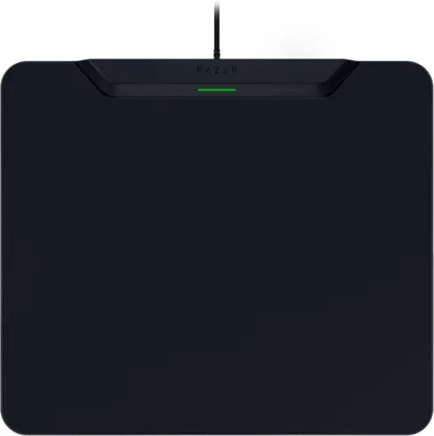 Razer   Wireless Charging Gaming Mouse Mat and Puck, Hard Edition   HyperFlux V2 Wireless Charging System   Gaming Mouse Mat   360 x 311 mm   Black