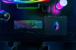 Razer   Wireless Charging Gaming Mouse Mat and Puck, Hard Edition   HyperFlux V2 Wireless Charging System   Gaming Mouse Mat   360 x 311 mm   Black