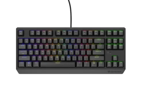 Genesis   THOR 230 TKL   Mechanical Gaming Keyboard   Wired   US   RGB   Black   USB-A   Linear