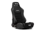 Next Level Racing   Premium PU Leather   Reclining Seat   ERS3 Elite PU Leather & Suede Edition   Black