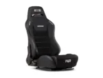 Next Level Racing   Premium PU Leather   Reclining Seat   ERS3 Elite PU Leather & Suede Edition   Black