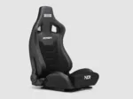 Next Level Racing   PU Leather and Suede   Reclining Seat   ERS4 Elite PU Leather & Suede Edition   Black