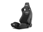 Next Level Racing   PU Leather and Suede   Reclining Seat   ERS4 Elite PU Leather & Suede Edition   Black