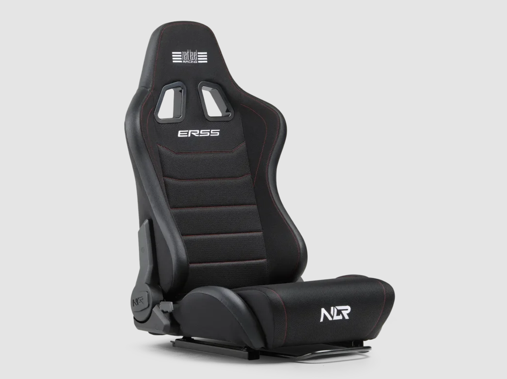 466080-nlr-e056-9359668000732-0.webp Next Level Racing SIMAERO Mesh Fabric Reclining Seat ERS5 Elite Fabric & SimAero Mesh Edition Black