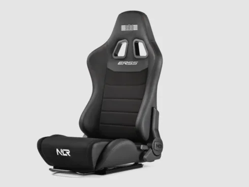 Next Level Racing   PU Leather & Suede   Reclining Seat   ERS5 Elite PU Leather & Suede Edition   Black