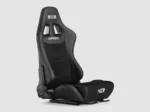 Next Level Racing   PU Leather & Suede   Reclining Seat   ERS5 Elite PU Leather & Suede Edition   Black