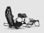 Next Level Racing   Foldable Formula and GT Cockpit   F-GT Lite Grey Edition   Grey and Black