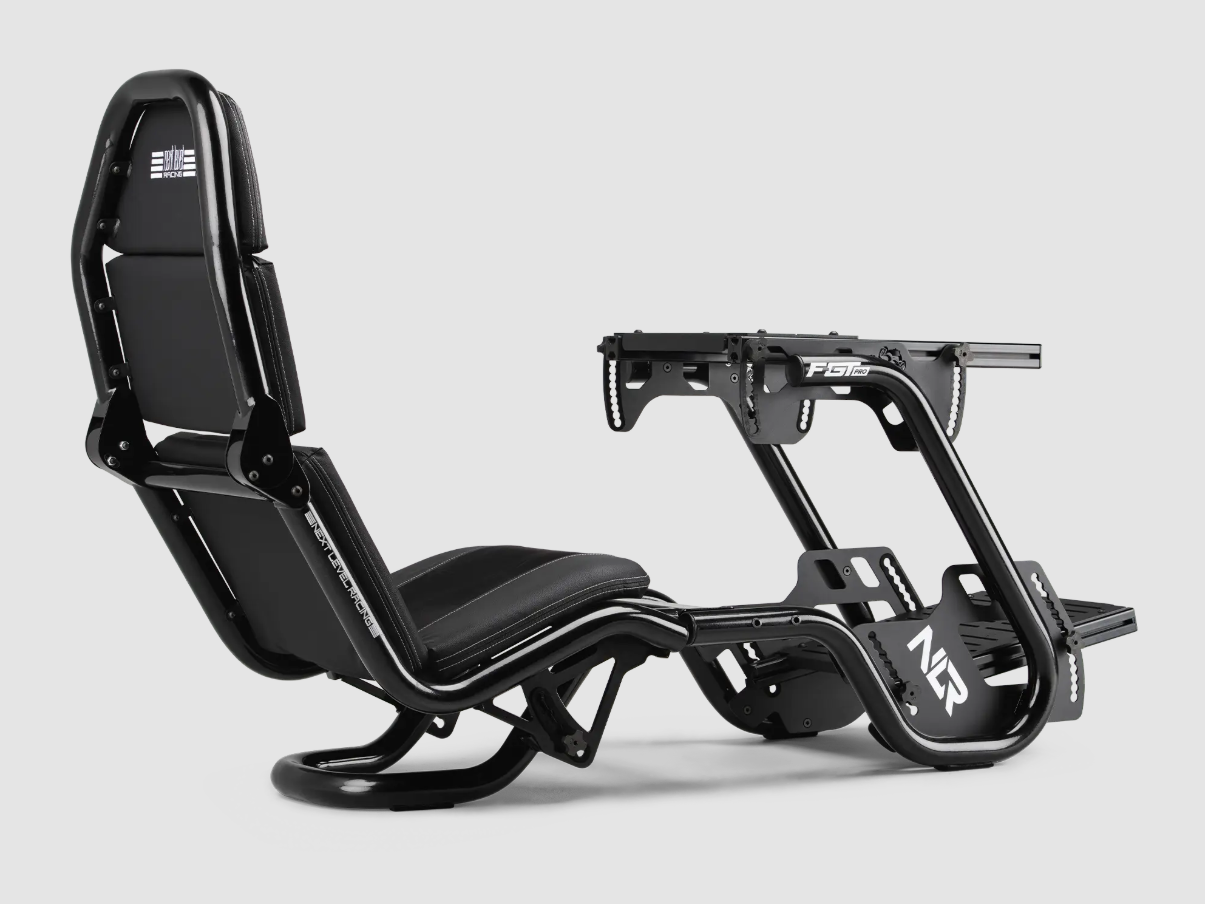 466085-nlr-r003-9359668000763-0.webp Next Level Racing Steel Racing Simulator Cockpit F-GT Pro Formula and GT Grey Edition Grey