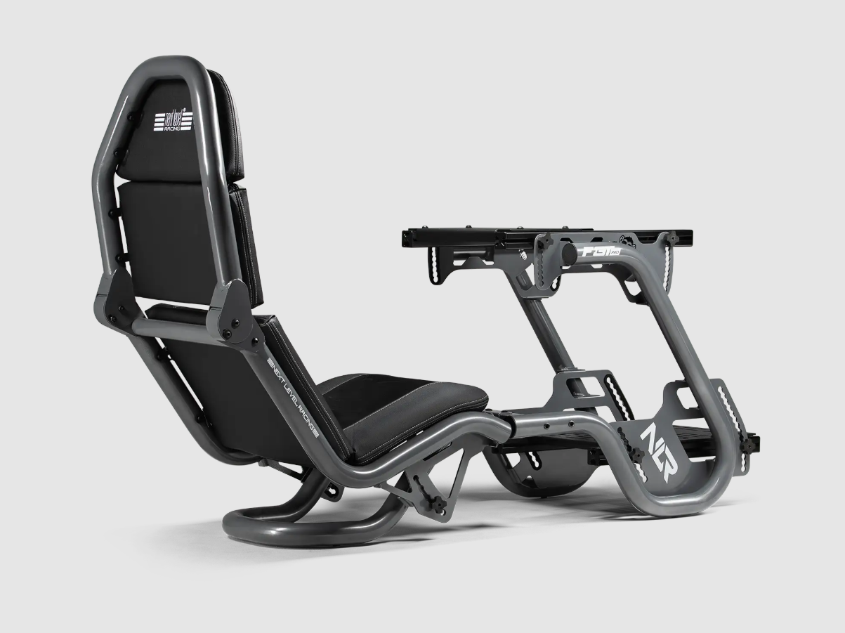 466086-nlr-r002-9359668000756-0.webp Next Level Racing Steel Racing Simulator Cockpit F-GT Pro Formula and GT Grey Edition Grey