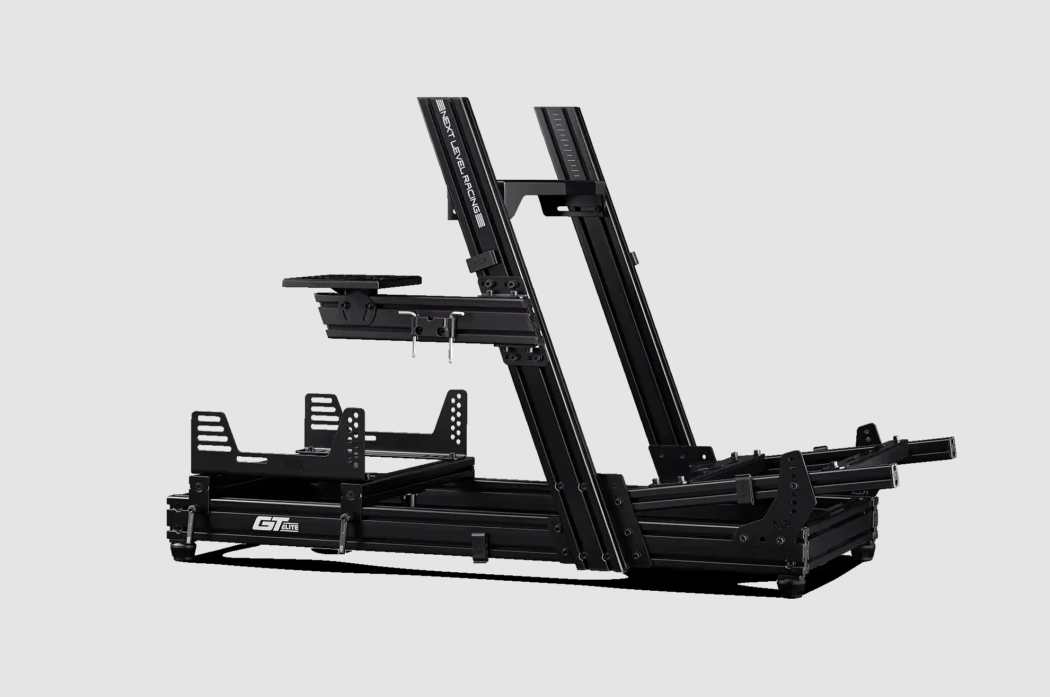 466091-nlr-e022-716715143429-0.webp Next Level Racing Aluminum; Carbon Steel Racing Simulator Cockpit GTElite Wheel Plate Edition Black