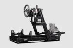 Next Level Racing   Aluminum; Carbon Steel   Racing Simulator Cockpit   GTElite Wheel Plate Edition   Black