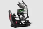 Next Level Racing   Aluminum; Carbon Steel   Racing Simulator Cockpit   GTElite Wheel Plate Edition   Black