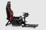Next Level Racing   Flight Simulator Cockpit   Black and Red