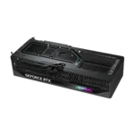 Vaizdo plokštė Gigabyte AORUS GeForce RTX 5070 MASTER 12G, šoninis vaizdas