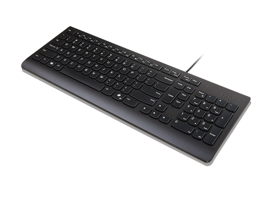 466890-4y41r64681-195892116370-0.webp Lenovo Essential Keyboard Wired Nordic Black