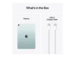 Apple iPad Air   11 ”   Blue   Apple M3   256 GB   256 GB   Wi-Fi   Front camera   12 MP   Rear camera   12 MP   Bluetooth   5.3   iOS