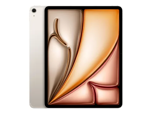 Apple   iPad Air Wi-Fi + Cellular   13 ”   Starlight   IPS   2732 x 2048 pixels   Apple M3   8 GB   256 GB   3G   4G   5G   Wi-Fi   Front camera   12 MP   Rear camera   12 MP   Bluetooth   5.3   iPadOS   USB-C charging cable
