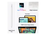 Apple   iPad Air Wi-Fi + Cellular   13 ”   Starlight   IPS   2732 x 2048 pixels   Apple M3   8 GB   256 GB   3G   4G   5G   Wi-Fi   Front camera   12 MP   Rear camera   12 MP   Bluetooth   5.3   iPadOS   USB-C charging cable