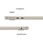 Apple MacBook   Air   Starlight   13 ”   IPS   2560 x 1664 pixels   Apple M4   16 GB   Solid-state drive capacity 256 GB   Apple M4 chip 10-core CPU/8-core GPU   macOS   802.11ax   Bluetooth version 5.0   Keyboard language Russian   Keyboard backlit
