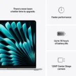 Apple MacBook Air 15” Apple M4 10C CPU, 10C GPU/16GB/512GB SSD/Silver/RUS   Apple