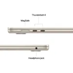 Apple MacBook   Air   Starlight   15 ”   IPS   2880 x 1864 pixels   Apple M4   16 GB   Solid-state drive capacity 512 GB   Apple M4 chip 10-core CPU/10-core GPU   macOS   802.11ax   Bluetooth version 5.0   Keyboard language Swedish   Keyboard backlit   Warranty 12 month(s)