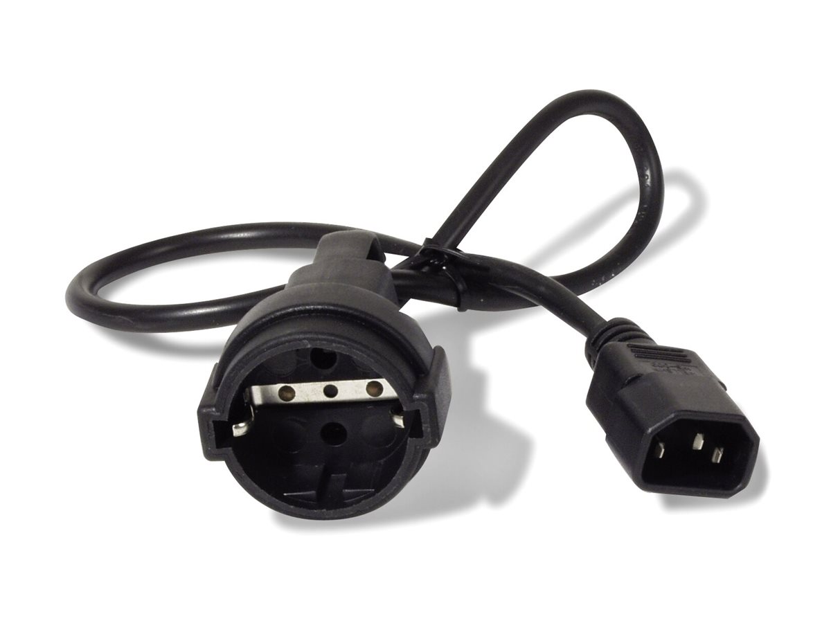 467247-ap9880-731304198758-0.webp APC Power Cord, C14 to CEE 7/7 Schuko, 0.6m Schneider Electric