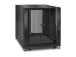 APC NetShelter SX 12U Server Rack Enclosure 600mm x 900mm w/ Sides Black   Schneider Electric