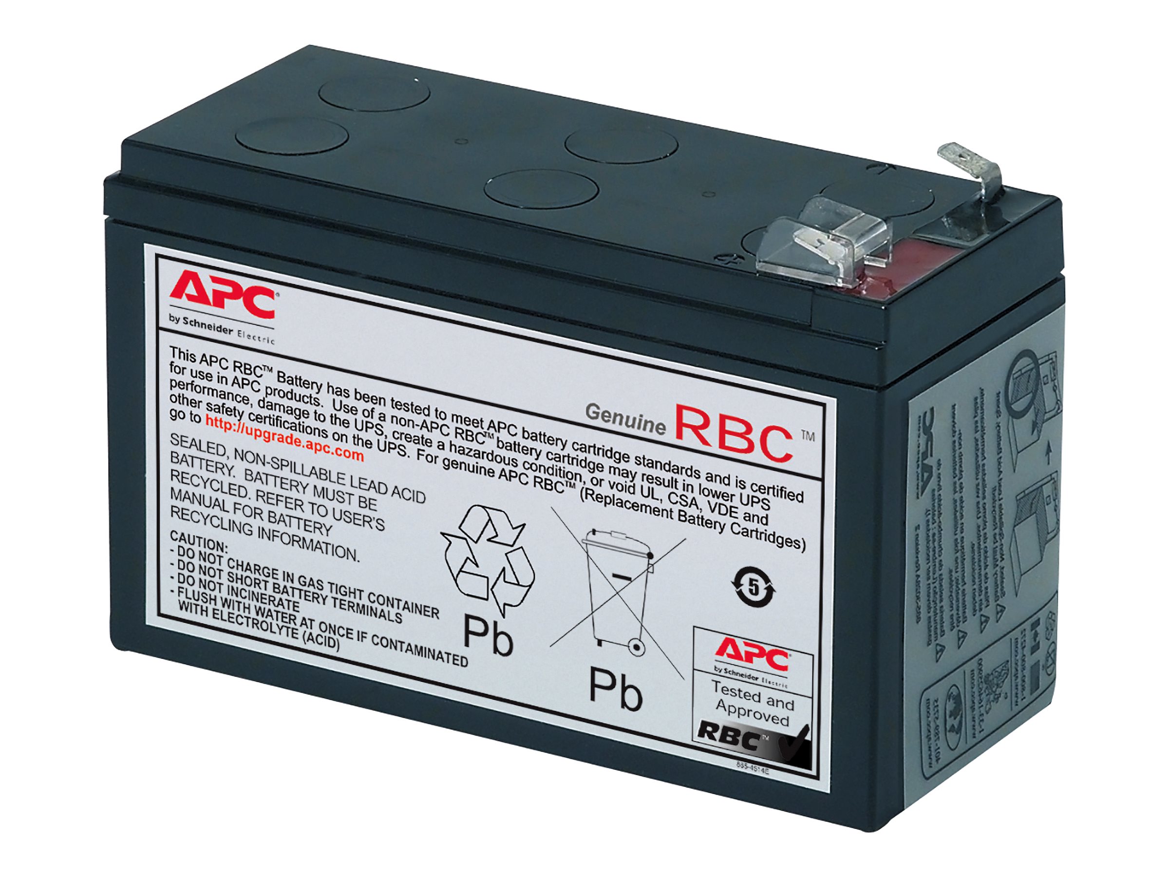 467325-rbc17-731304111788-0.webp APC Replacement Battery Cartridge #17 Schneider Electric
