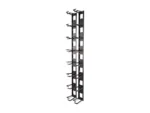 APC Vertical Cable Organizer, 8 Cable Rings, Zero U   Schneider Electric