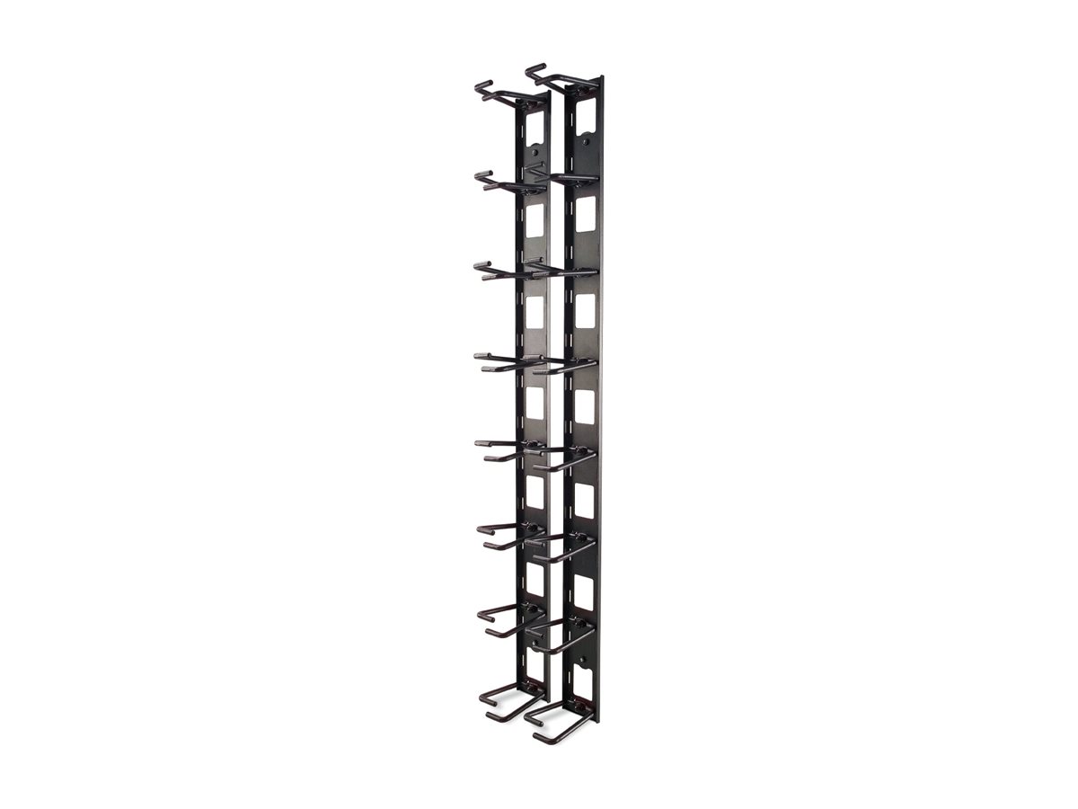 467394-ar8442-731304222590-0.webp APC Vertical Cable Organizer, 8 Cable Rings, Zero U Schneider Electric