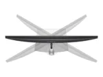 Monitorius Dell P2725QE su matmenimis ir jungtimis, šoninis vaizdas