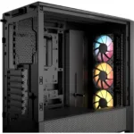Corsair PC Case   Frame 4000D RS ARGB Modular   Black   Mid-Tower