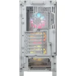 Corsair PC Case   Frame 4000D RS ARGB Modular   White   Mid-Tower