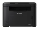 Spausdintuvas Canon i-SENSYS MF272dw, matomas iš šono su atidarytu popieriaus dėklu