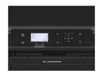 Spausdintuvas Canon i-SENSYS MF272dw, matomas iš šono su atidarytu popieriaus dėklu