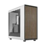 Fractal Design Computer Case   North XL   Chalk White TG Clear   ATX