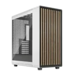Fractal Design Computer Case   North XL   Chalk White TG Clear   ATX