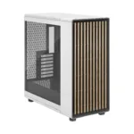 Fractal Design Computer Case   North XL   Chalk White TG Clear   ATX