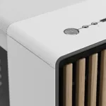 Fractal Design Computer Case   North XL   Chalk White TG Clear   ATX