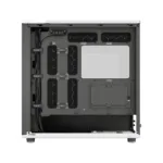 Fractal Design Computer Case   North XL   Chalk White TG Clear   ATX