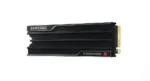 Samsung 9100 PRO SSD M.2 2280, matomas iš šono su jungtimis