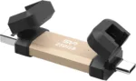 Silicon Power DS72   250 GB   USB Type-A/USB Type-C 3.2 Gen 2   Gold