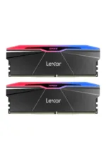 Atmintis Lexar ARES su RGB apšvietimu, šoninis vaizdas