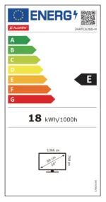 Allview HD Ready LED TV   24ATC6300-H   24   Black