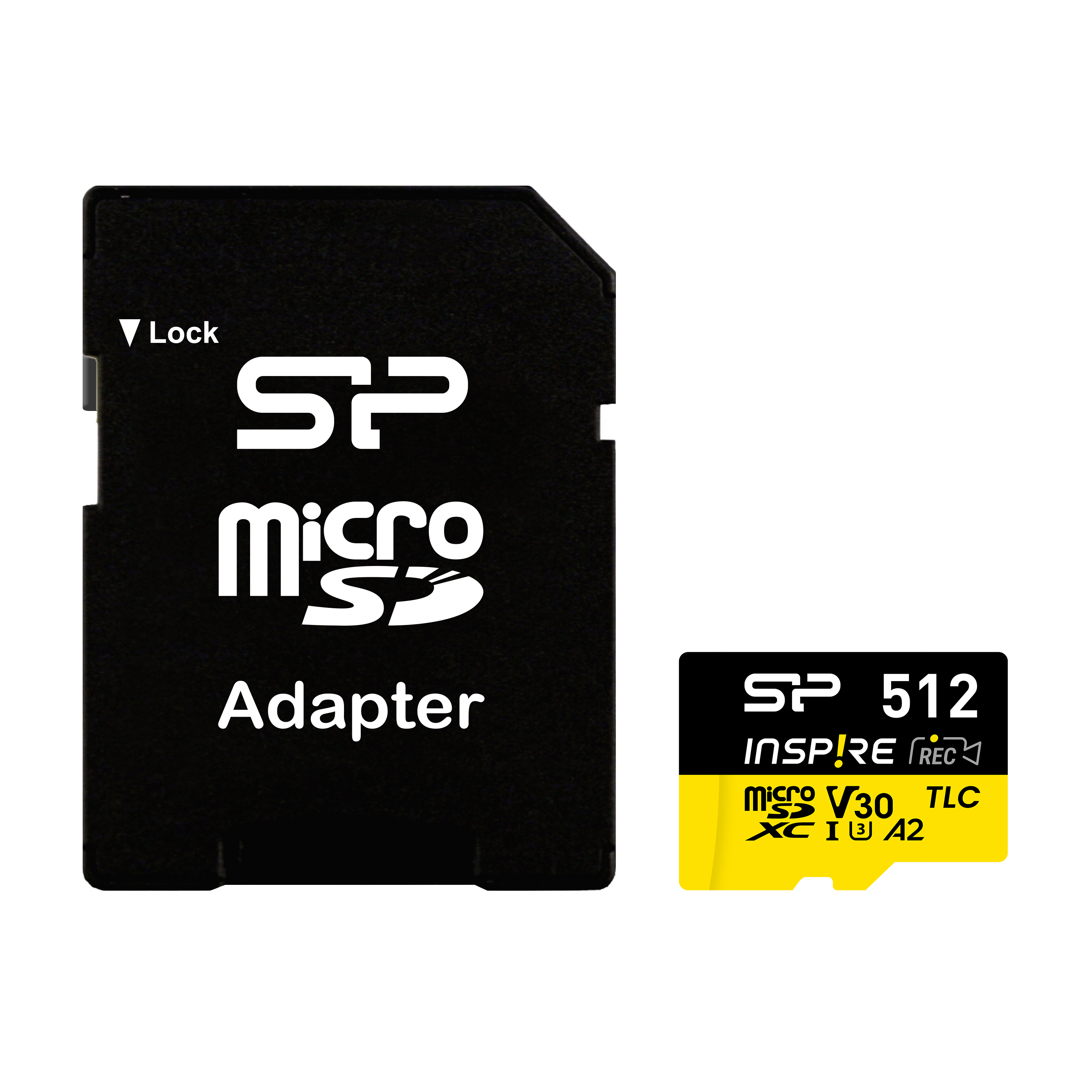 469372-sp512gbstxla2v1nsp-4713436158332-0.webp Silicon Power Inspire 512 GB microSDXC Flash memory class C10, UHS-I U3, V30