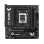 Asus TUF GAMING B850M-PLUS WIFI   Processor family AMD   Processor socket AM5   DDR5   Supported hard disk drive interfaces M.2, SATA   Number of SATA connectors 4