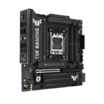 Asus TUF GAMING B850M-PLUS WIFI   Processor family AMD   Processor socket AM5   DDR5   Supported hard disk drive interfaces M.2, SATA   Number of SATA connectors 4