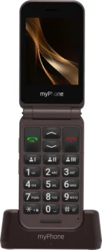 myPhone Harmony LTE Praline Collection   Brown   2.8+1.44 ”   IPS   48 MB   128 MB   Single SIM   MicroSD   3G   Bluetooth   5.1   Main camera resolution 2 MP   1300 mAh